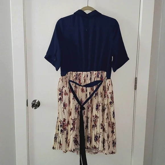 NWT Modcloth Adored Duet Floral A-Line Dress Size 1X - Picture 9 of 10